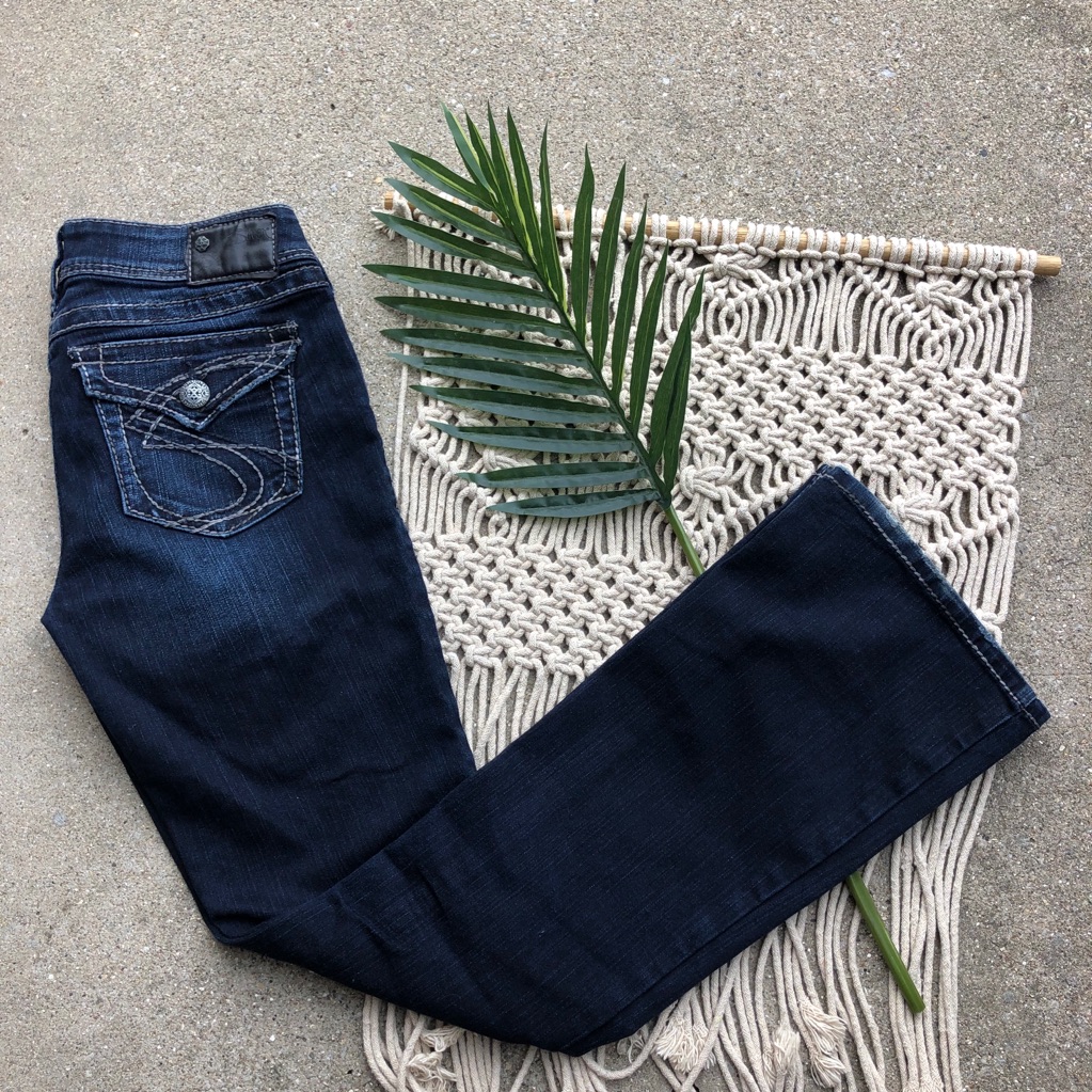 Silver Denim Suki Surplus Jeans Size 28
